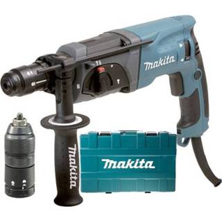 👉 Combihamer Makita HR2470FT SDS-plus + snelspanboorkop in koffer - 780W 2.4J