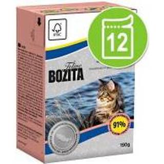 👉 Katten voer bozita voordeelpakketten Feline Speciaal Voordeelpakket Kattenvoer 12 x 190 g - Diet & Stomach Sensitive
