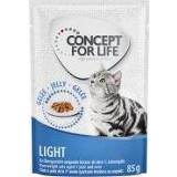 👉 Katten voer speciaalvoeding Concept for Life Light - in Gelei Kattenvoer 12 x 85 g