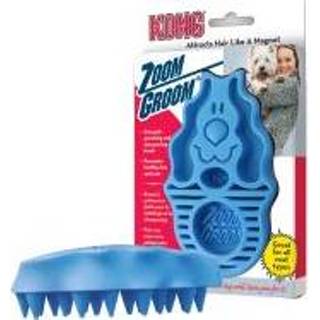 👉 Borstel blauw Kong Dog Massageborstel Zoom Groom -