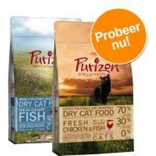 👉 Katten voer purizon probeerpakketten Gemengd Probeerpakket Adult Kattenvoer - 2 x 400 g