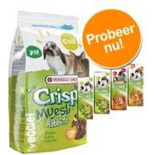 👉 Muesli Versele Laga Crispy Konijn + Versele-Laga Sticks voor een voordeelprijs - 2,75 kg