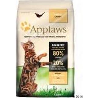👉 Katten voer applaws Kip Kattenvoer - Dubbelpak: 2 x 7,5 kg