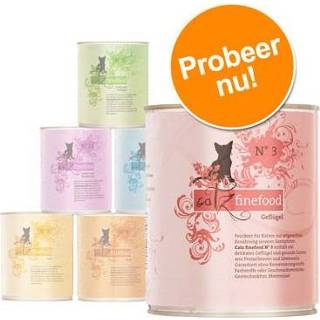 👉 Kattenvoer probeerpakketten Multipak Catz Finefood 6 x 800 g - Proefpakket