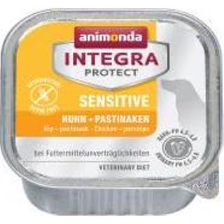 Schaaltje sensitive Animonda Integra Protect 6 x 150 g Hondenvoer - Kip + Pastinaak