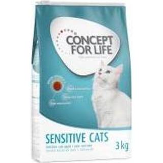 👉 Katten voer Concept for Life Sensitive Cats Kattenvoer - Dubbelpak: 2 x 10 kg