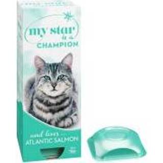 👉 Katten voer My Star is a Champion - Atlantische Zalm Kattenvoer 10 x 90 g