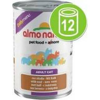 👉 Kattenvoer voordeelpakketten 12 x 400 g Almo Nature Daily Menu Kalf Voordeelpakket