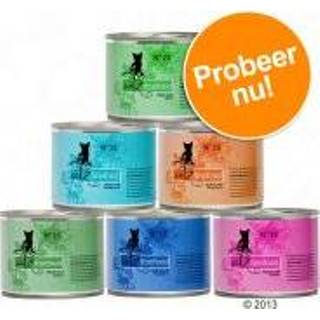 👉 Kattenvoer probeerpakketten Catz Finefood Probeerpakket 6 x 200 g - Proefpakket I