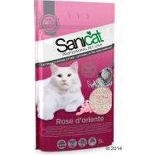 👉 Kattenbakvulling rose Sanicat Professional D'Oriente - 5 l