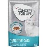 👉 Kattenvoer speciaalvoeding Concept for Life Sensitive Cats - in Saus 48 x 85 g