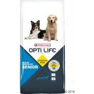 👉 Hondenvoer medium Opti Life Senior & Maxi - Dubbelpak: 2 x 12,5 kg