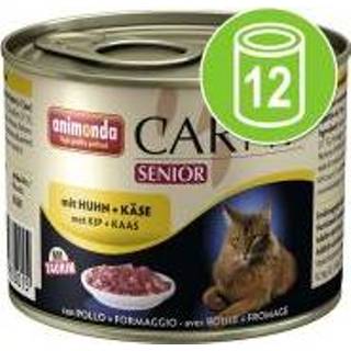 👉 Voordeelpakketten Animonda Carny Senior Voordeelpakket 12 x 200 g - Rund & Kalkoenhart