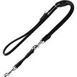 Honden riem leren hondenriemen Hunter Hondenriem Round & Soft - 2 m lang, Ø 1 cm