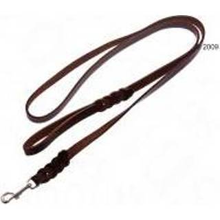 👉 Riem leren hondenriemen Heim Lederen met ingevlochten Haak - 2 m lang, 1,8 cm breed