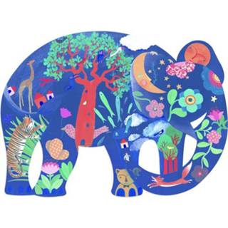 👉 Puzzel Djeco puzz'art olifant (150st) 3070900076525