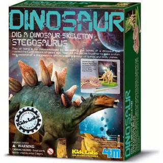 👉 Dino saurus 4m dinosaurus graven - stegosaurus 4893156032294