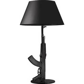 👉 Tafellamp zwart Vloerlamp AK-47 Gun Lamp 7432236235209