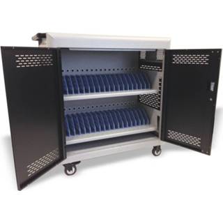 👉 Tabletkar staal opbergkluisjes Safecart 36 PRO+