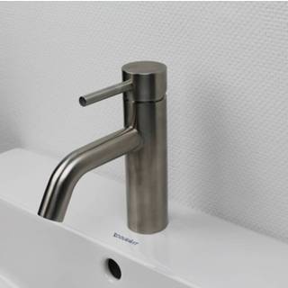 👉 Wastafelkraan RVS zonder waste CASS Grant