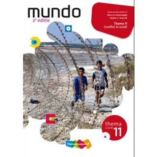 👉 Mundo 11 Conflict in Israel leerjaar 2 lwoo-bk Themaschrift . mens en maatschappij, Paperback