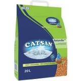 👉 Kattenbak vulling catsan Naturelle Plus Kattenbakvulling - Dubbelpak: 2 x 20 l