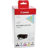 Canon Multi Pack 1034B013 PGI-9PBK/C/M/Y/GY Canon PGI-9PBK/C/M/Y/GY Multi Pack 8714574564340