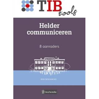 👉 Helder communiceren - Boek Ron Benjamins (9491725599)