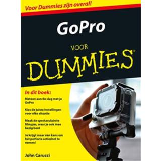 👉 GoPro voor Dummies - John Carucci (ISBN: 9789045352053)