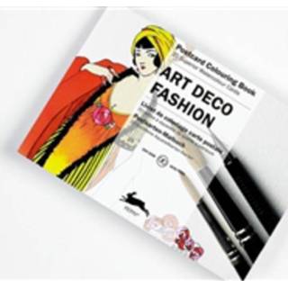 👉 Art deco fashion. Postkarten-Malbuch, van Roojen, Pepin, Paperback