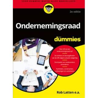 👉 Ondernemingsraad voor Dummies - Rob Latten (ISBN: 9789045353425)