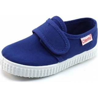 👉 Klittebandschoenen blauw linnen jongens Cienta 58000 klittenbandschoen Licht CIE08