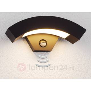 👉 Bewegingssensor aluminium antraciet Lennik - LED-buitenwandlamp met 6291106557046