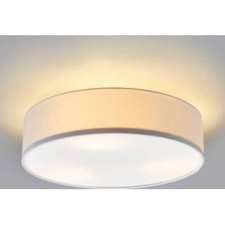 👉 Witte stof stoffen plafondlampen wit LED-plafondlamp Sebatin van 4251096503074