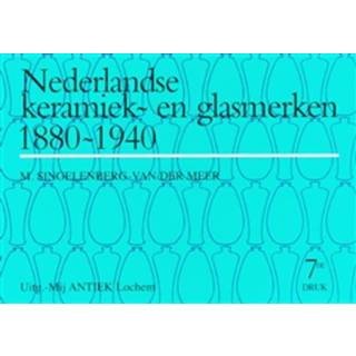 👉 Nederlandse Keramiek- en Glasmerken 1880-1940 - Boek M. Singelenberg - van der Meer (9074213324)