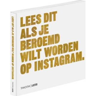 👉 Lees dit als je beroemd wilt worden op Instagram - Boek Henry Carroll (9068687344)