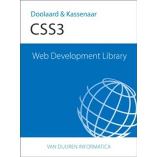 👉 CSS3 - Boek Peter Doolaard (9059408098)