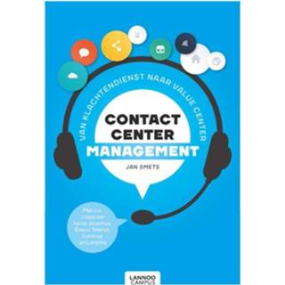 👉 Contact center management - Jan Smets (ISBN: 9789401433983)