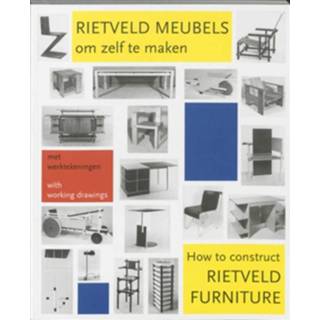 👉 Rietveld meubels om zelf te maken = How to construct Rietveld furniture - Boek P. Drijver (9068682806)