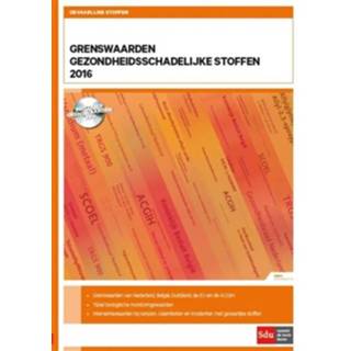 👉 Grenswaarden gezondheidsschadelijke stoffen 2016 - Boek J.F. Zawierko (9012396786)