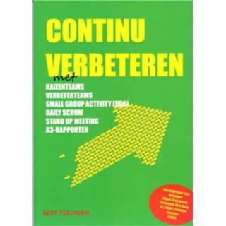 👉 Continu verbeteren met kaizen - Boek Bert Teeuwen (908150360X)