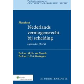 👉 Nederlands vermogensrecht bij scheiding - L.C.A. Verstappen, M.J.A. van Mourik (ISBN: 9789013123241)