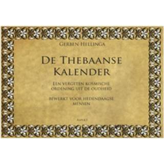 👉 De Thebaanse Kalender - Boek Gerben Hellinga (9461531052)