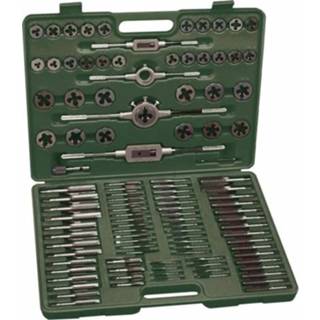 Tap en snijset, Chrome Vanadium Tap- en snijset 110 delig, Chrome Vanadium