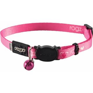 👉 Kattenhalsband roze XS KiddyCat Pink Hearts 659510044761