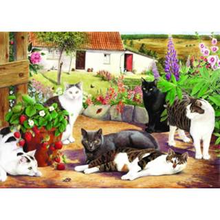 👉 Puzzel XL Cool Cats 500 Stukjes 5060002001585