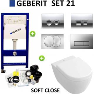 👉 Drukplaat toilet Geberit up100 set21 Subway 2.0 Compact met Delta drukplaten 8719304167181