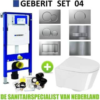 👉 Toiletset toilet Geberit UP320 set04 Boss & Wessing Calitri Urby met Sigma drukplaat 8719304132424