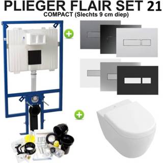 👉 Toilet Plieger Flair Compact set21 Subway 2.0 8719304157519