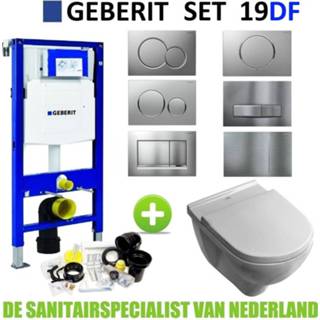 👉 Toiletset toilet Geberit UP320 set19 V&B O.novo DirectFlush met Sigma drukplaat 8719304133421